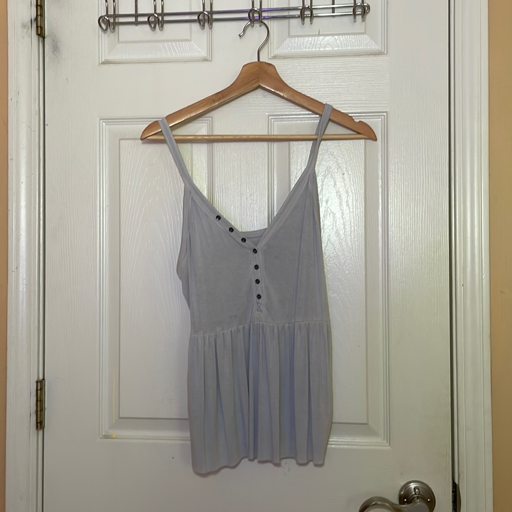 Blue tank top